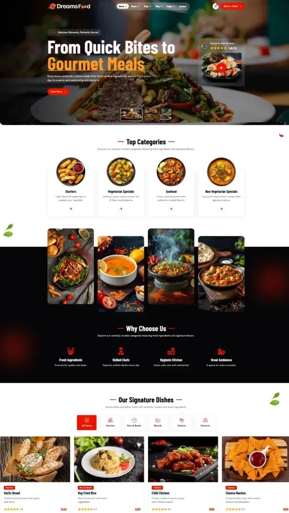 DreamsFood Restaurant & Cafe