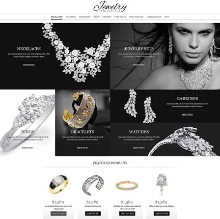 Diamond Jewelry Boutique Design Preview - Digi Mentors Media