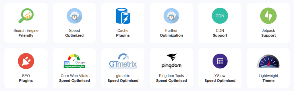 SEO Site Features